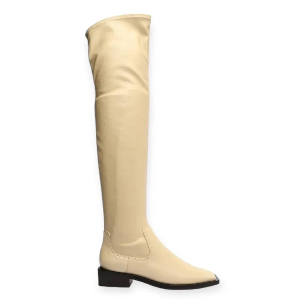 Women's Guily Up Leather Over Knee Boot NEW SIZE 9 Nappa Leather Anthropologie‎